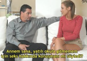 Azgın Baba Üvey Kızının Sikerek Kızlığını Bozuyor