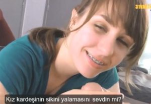 Seksi Genç Kadın Abisini Rahatlatmak için Siktiriyor ensest